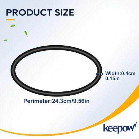 أحزمة KEEPOW المكونة من 5 قطع من أحزمة Rock Tumbler، مجموعة أحزمة بديلة متوافقة مع أكواب Thumler's A-R1/A-R2/A-R3/A-R6/A-R12/B#401 in Saudi Arabia