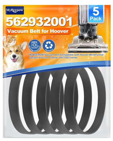 3 Pack Vacuum Belts Compatible with Hoover UH71003 UH71009 UH72011 UH71200 UH71012 Series, Replace Parts 562932001 in Kuwait