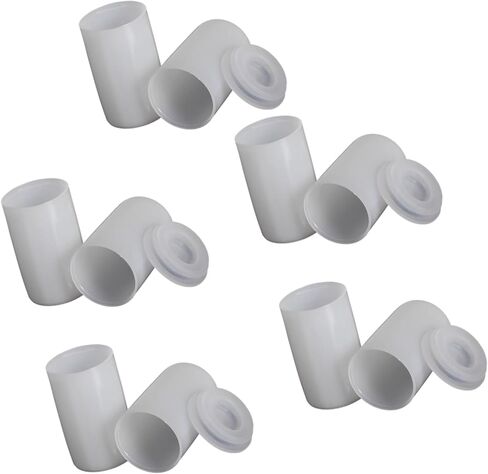 10Pcs Empty Bottle 33mm Film Cans Canisters Container for Accessories Art Beads Coinning Fishing Single Roll Canister in Saudi Arabia