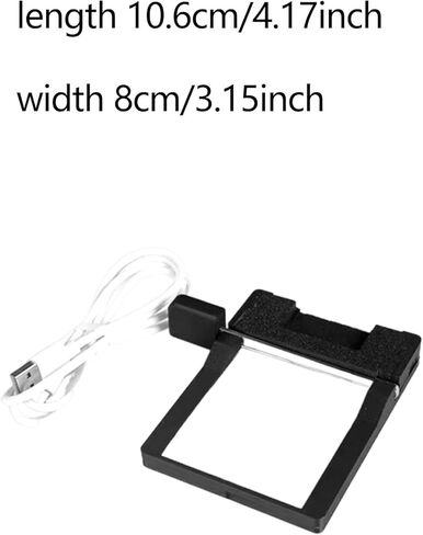 Film Cutter & Viewer for 135 & 120 Film | LED Light & USB-C | Stainless Steel & PP | Manual Photo Editing Tool in Saudi Arabia