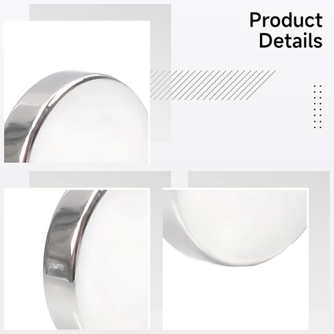 100 Pcs Strong Mini Disc Holding Discs, Neodymium Rare Earth Permanent Round Fasteners for Crafts Whiteboards Science Projects, with Strong Attachment Force in Kuwait