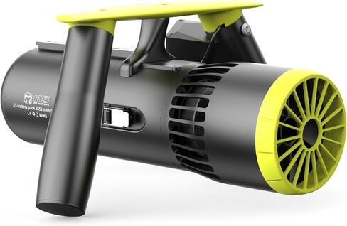 EDGE K5 Underwater Scooter Detachable Modular Gear,3 MODE,Max Speed 2m/s,164ft Depth Rating,Fast recharged Sea Scooter,Adult/Kids with Camera Mount,for Pool, Scuba diving,Snorkeling and Sea Adventures in Saudi Arabia