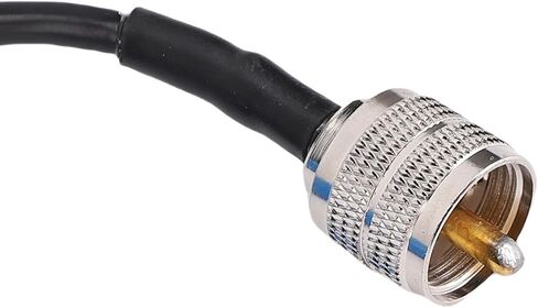 PUSOKEI EM25 Shortwave Choke Balun، مرشح ضوضاء RF 1.8-30 ميجاهرتز مع موصل PL-259 إلى SO-239، خنق الوضع المشترك 100 وات PEP لاتصالات هوائي راديو هام والعمليات الميدانية in Saudi Arabia