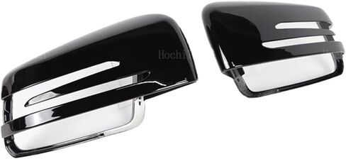 Black Rear View Mirror Cap Fit for W176 W246 W212 W204 C117 W221 C218 A B C E S CLA GLA GLK Class Acces in Saudi Arabia