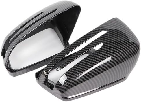 Black Rear View Mirror Cap Fit for W176 W246 W212 W204 C117 W221 C218 A B C E S CLA GLA GLK Class Acces in Saudi Arabia