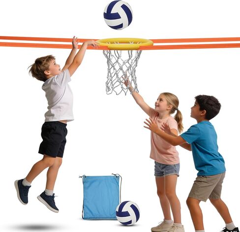 Beach Basketball Hoop for Sand, Portable Basketball Hoop with Adjustable Height for Kids Teens, On Lawn Grass, in Backyard, at Pool, New Travel Basketball Hoop Sport for Boys, Girls, Family in Kuwait