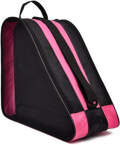 Three-Layer Large Capacity Skate Storage Bag, Thickened Ice Skate Bag, Adjustable Shoulder Strap, Suitable for Ice, Inline Skates and Four-Wheel Skates Storage in Saudi Arabia