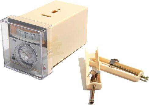 جهاز التحكم في درجة الحرارة TED2001 - مدخل من النوع K/E، 0-399 درجة مئوية، ترموستات فرن تناظري دقيق (النوع E 0-999C) in Kuwait