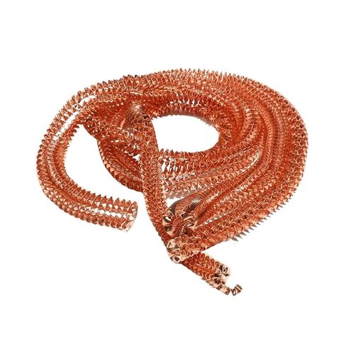 سخان أنبوبي ذو زعانف نحاسية T2 عالي الكفاءة - طول 1 متر، ID6-32 مم، توصيل حراري ممتاز (ID10mm) in Kuwait