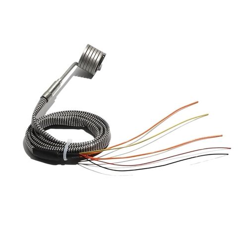 High-Performance Hot Runner Coil Heater 40mm ID, 600-800W, 220V with Integrated K Thermocouple for Injection Molding Systems(3x3mm,220V-800W 40x35mm) in Kuwait