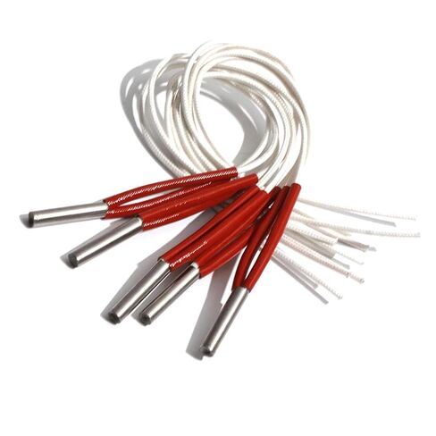 220V Industrial Heater 8mm x 120-500mm, 304 Stainless Steel, 300W-1250W for Mold Heating (5pcs)(8x270mm 220V 670W) in Saudi Arabia