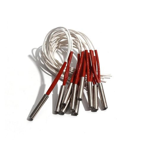 220V Industrial Heater 8mm x 120-500mm, 304 Stainless Steel, 300W-1250W for Mold Heating (5pcs)(8x270mm 220V 670W) in Saudi Arabia
