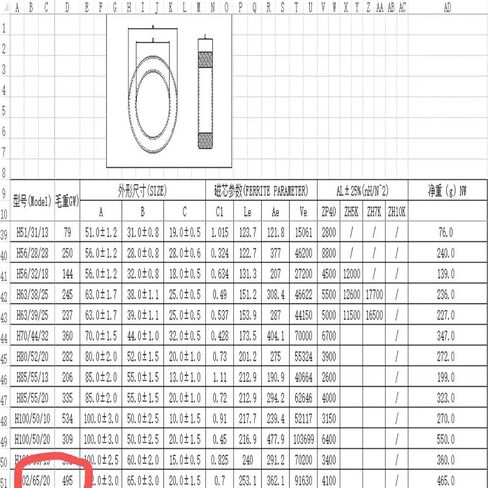 4X2.6X0.8IN Ultra Large Transformer Core 102X65X20mm Ferrite Core Filter Ferrite Chokes MnZn PC40 1pc/lot in Saudi Arabia