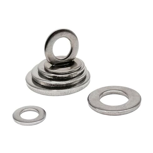 Flat Washers, 2/5/10/50Pcs 316 Stainless Steel Plain GasketRing Stainless Steel Flat Washer in Saudi Arabia