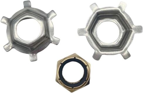 مجموعة غسالة Prop Nut Tab المتوافقة مع محركات MerCruiser Sterndrive Alpha One وBravo 1 و2 و3 - تحل محل أرقام OEM 52707A1 و18-3701 in Kuwait
