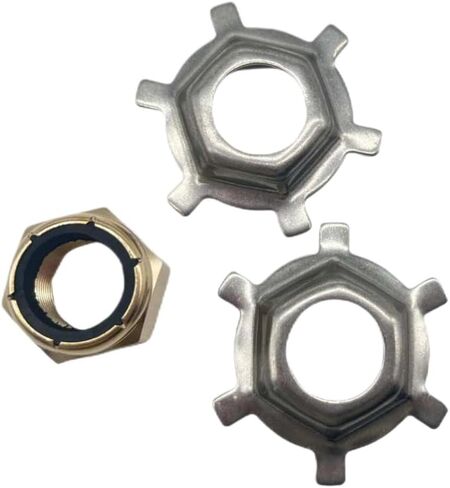 مجموعة غسالة Prop Nut Tab المتوافقة مع محركات MerCruiser Sterndrive Alpha One وBravo 1 و2 و3 - تحل محل أرقام OEM 52707A1 و18-3701 in Kuwait