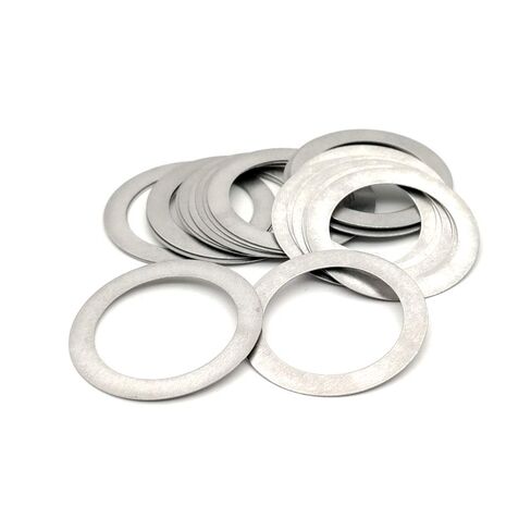 Flat Washers, 100pcs Stainless Steel Ultra Thin Gasket High Precision Adjusting Gasket Thin Shim in Saudi Arabia