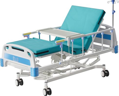 𝟐𝟎𝟐𝟔 𝐍𝐞𝐰 𝐔𝐩𝐠𝐫𝐚𝐝𝐞 3 Function Full Electric 600LBS Hospital Bed, Medical Equipment, Hospital Beds for Home or Hospital Use, Frame, Adjustable Medical Bed for Seniors in Saudi Arabia