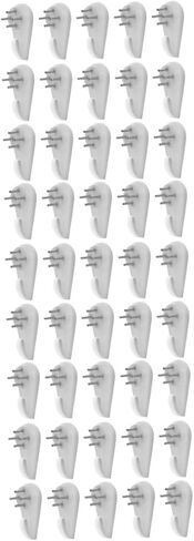 HOMSFOU 3sets Invisible Nail Hooks for Wall Durable Picture Hangers Traceless Design for Easy Hanging of Frames Artwork for Home Office Decor 25pcs*3 in Saudi Arabia