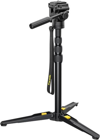 Fanttik DT10 Pro Laser Level Tripod, 2.2 Lbs Lightweight, 360° Flexible Pan Head, Quick Release Plate with 1/4"-20 Thread Mount, for Measurement Tools in Kuwait