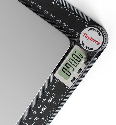 Digital Angle Finder Protractor, 3rd Generation Quick Display Angle Gauge Ruler, 7-Inch (200mm) Professional Measuring Tool for Woodworking, Carpentry, and Construction(plastic） in Kuwait