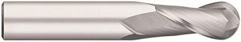 RedLine Tools - 1/64 (0.0156) Single End Ball Carbide End Mill, Uncoated (Bright) .0313 Flute Length, 4 Flute, 30° Helix Angle, 1.5000 OAL - RE11501 in Saudi Arabia