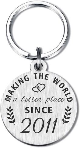 ABNTY 15th Birthday Gifts for Girls Boys, 15 Year Old Birthday Keychain, Born in 2009 Gifts, 2009 Birthday Decorations in Kuwait