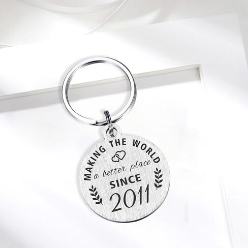 ABNTY 15th Birthday Gifts for Girls Boys, 15 Year Old Birthday Keychain, Born in 2009 Gifts, 2009 Birthday Decorations in Kuwait