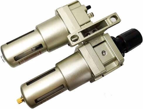 1 قطعة AC5010-06 3/4 "وحدة FRL الهوائية منظم فلتر الهواء وداهن نوع الصرف اليدوي in Saudi Arabia