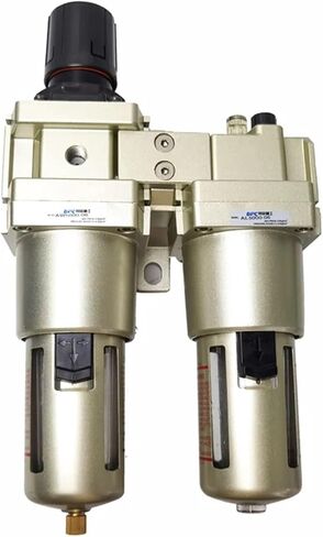 1 قطعة AC5010-06 3/4 "وحدة FRL الهوائية منظم فلتر الهواء وداهن نوع الصرف اليدوي in Saudi Arabia