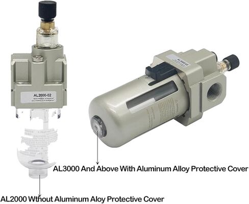 1 قطعة AL3000-03 وحدات معالجة الهواء الهوائية الداهن 3/8 "BSPT AL 3000 سلسلة 1700L/دقيقة صغار in Saudi Arabia