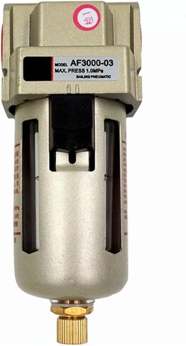 AF3000-02/03 Pneumatic Air Filter Compressor Pressure Regulator 1/4' 3/8' PT Type Auto Drain Treatment(Manual drain,AF3000-02) in Saudi Arabia