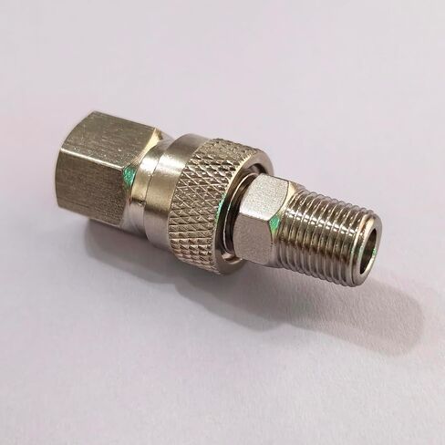 1/8NPT 8 مللي متر ذكر ملء الحلمة التوصيل والإناث قطع الاتصال السريع محول مجموعة ل الألوان PCP Airsoft الغوص عن بعد خرطوم خط in Kuwait