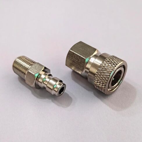 1/8NPT 8 مللي متر ذكر ملء الحلمة التوصيل والإناث قطع الاتصال السريع محول مجموعة ل الألوان PCP Airsoft الغوص عن بعد خرطوم خط in Kuwait