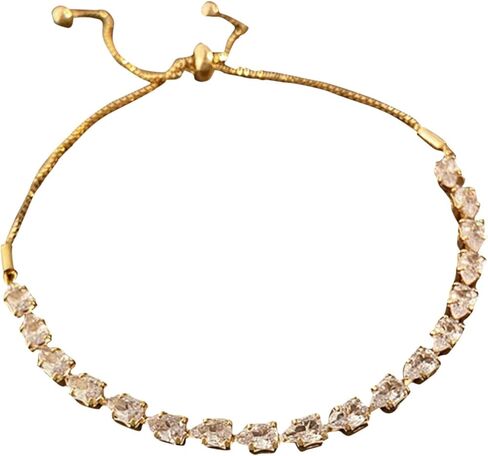 925 Sterling Silver Gold for Bracelets for Women Jewelry Birthday Wedding Gifts for Her Mom in Kuwait