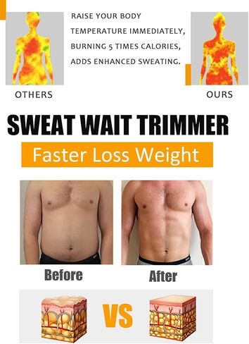 حزام تدريب لتشذيب الخصر والعرق، حزام تنحيف البطن، حزام ساونا للتنحيف للنساء والرجال، الجزء السفلي من دهون البطن مقاس كبير in Kuwait
