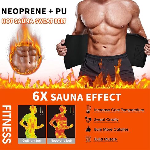 Waist Trainer for Women Lower Belly Fat, Waist Sweat Band for Women, Belly Band Sweat Belt, Stomach Wrap with Pocket (Black, X-Large) in Kuwait