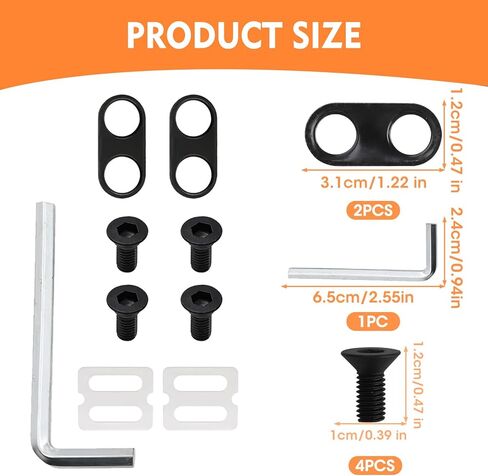 SPD Bike Cleats Compatible with Shimano SM-SH51 SM-SH56 SPD-SL SH10 SH11 SH12 Cleats for Spining Peloton Indoor Cycling Clips & Mountain MTB Bike Shoes Bicycle Cleat Clips Set in Saudi Arabia