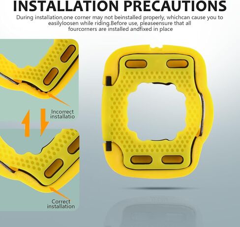 1 Pair of Quick Release Bicycle Shoe Studs, self-Locking Pedals, Anti Slip Studs, Suitable for Wahoo, speedplay Zero Cleats in Kuwait