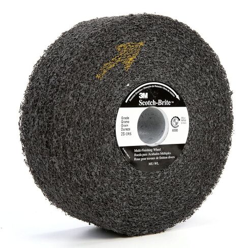 3MTM Scotch-BriteTM 6" x 2" x 1" Multi-Finishing Wheel, 2S CRS - Silicon Carbide - Lot of 2 in Saudi Arabia