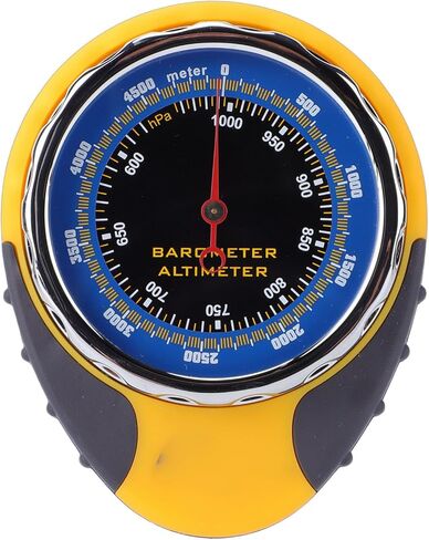 Focket Digital Altimeter, 4 in 1 Portable Outdoor Instrument with Barometer Thermometer Air Pressure Meter for Hiking Mountaineering in Saudi Arabia