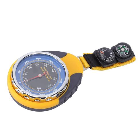 4 in 1 Outdoor Instrument, Altimeter Compass Barometer Thermometer, Hiking Camping Tool for Mountaineering & Outdoor Adventures in Kuwait