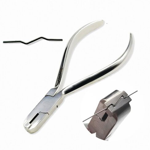 Dental Ortho Z Bent Bending Pliers,Z-Bend Forming plier Dental Wire Bending Forceps (1 piece Z Bent Regular A) in Saudi Arabia