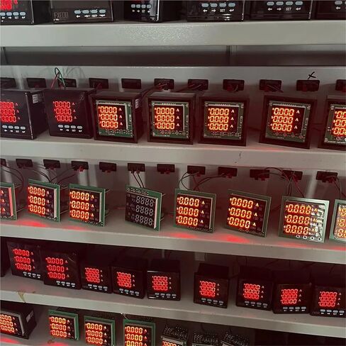 عداد لوحة العرض الرقمي LED ثلاثي الطور مع RS485 قطعة واحدة (120 * 120 مم) in Kuwait