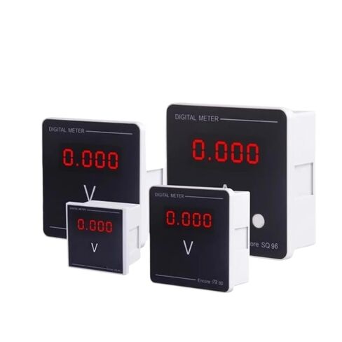 التيار المتناوب مربع العرض الرقمي الفولتميتر مرحلة واحدة AC220V تركيب لوحة يحل محل 6L2/99T1/SQ72/SQ96 حجم 1 قطعة (48X48 مللي متر) in Saudi Arabia