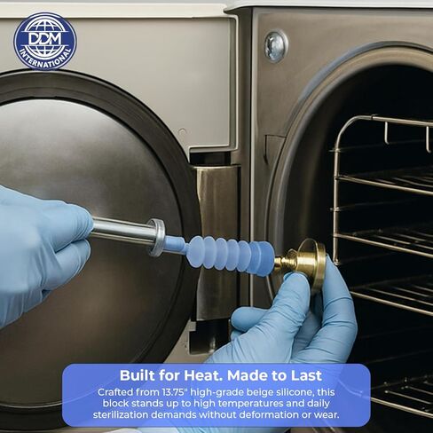 Door Bellows Assembly Kit TUK030 Style for Tuttnauer Autoclave Sterilizers Replaces OEM #CT241111 | Durable Rubber Seal for Secure Door Closure in Kuwait