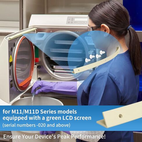 مجموعة كتلة البخار لسلسلة Midmark Ritter M11 M11D حشية الباب استبدال كتلة البخار و4 مقاطع المفاجئة #002-1244-02 MIK237 W/السحابات in Kuwait