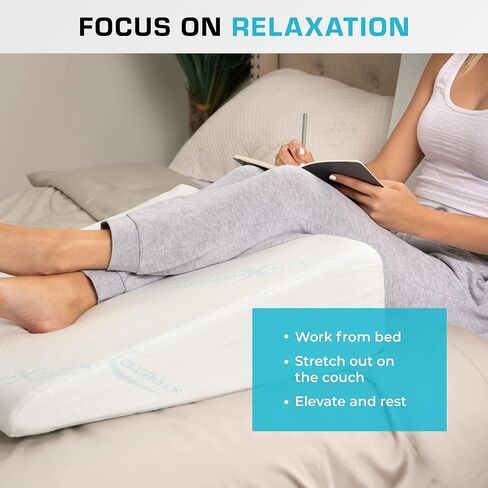 Xtreme وسادة وسادة وسادة الإسفين - 7 بوصة وسادة إسفين سرير للنوم (1pk) in Kuwait