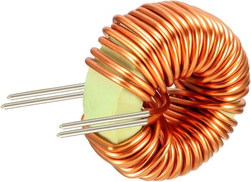 Vertical Toroid Magnetic Inductor Monolayer Wire Wind Wound 50uH 20A Inductance Coil in Saudi Arabia