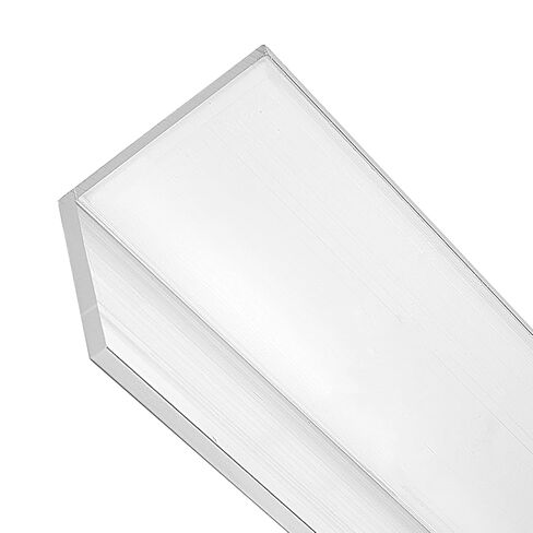 2 Pack Aluminum Angle Stock 6061, 3.1 x 3.1 x 0.24 Inch Aluminum Angle for DIY Projects, Construction, Repair and Structural Solutions in Saudi Arabia